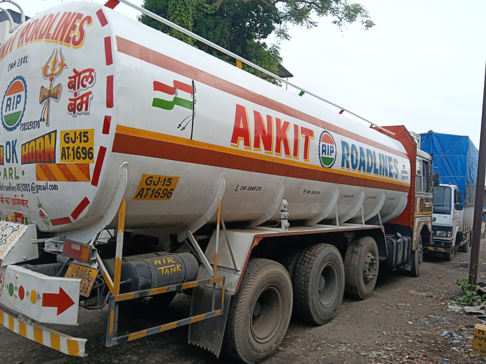 Ankit Roadlines Oil tanker supply — reliable Oil delivery service